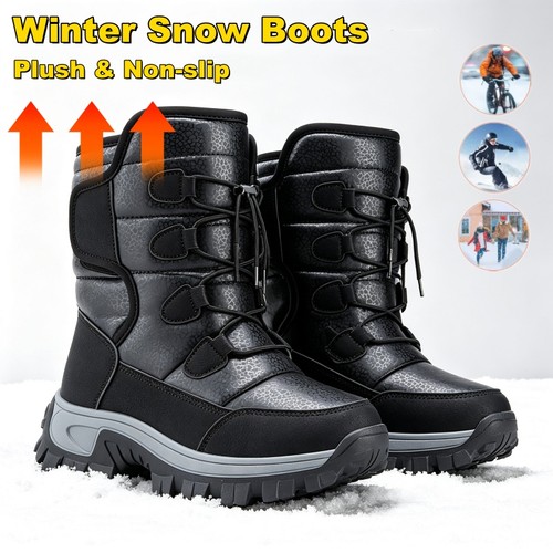 Men insulated snow boots - insulated,