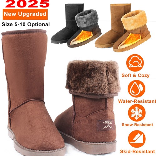 Women winter snow boots warm - winter,